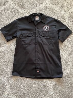 Dickies Death Wish Coffee Co. button up shirt